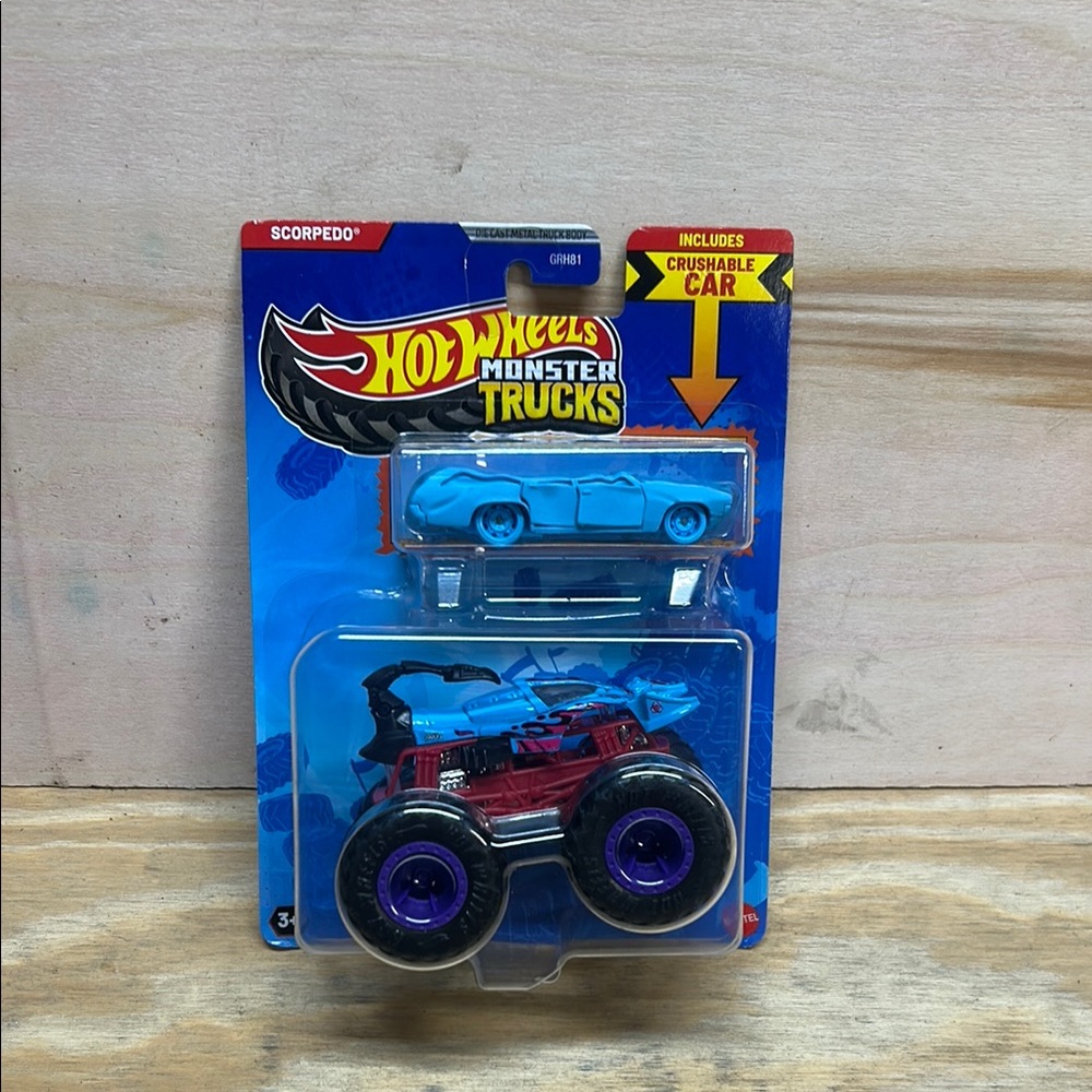 Monster Trucks Scorpedo - Blue and Purple
